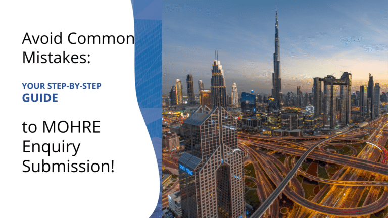 Avoid Common Mistakes: Your Step-by-Step Guide to MOHRE Enquiry Submission! 