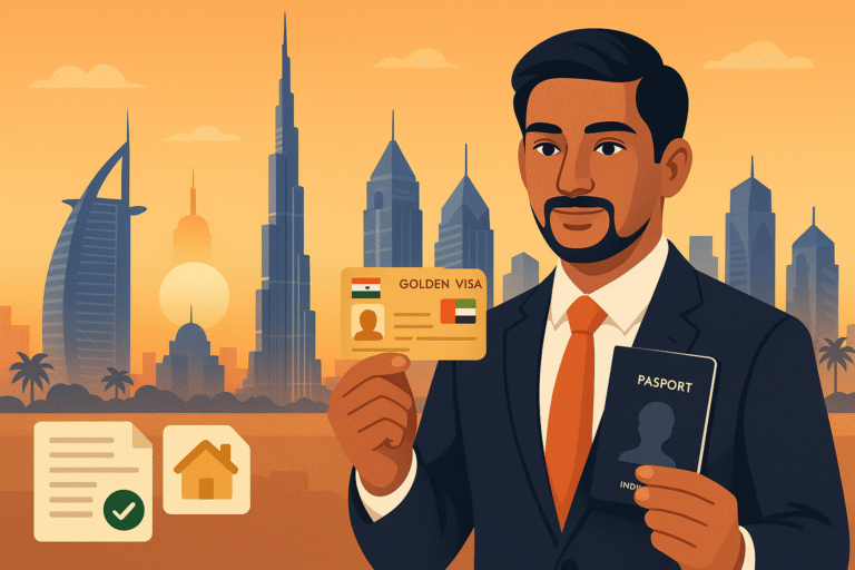 Dubai Golden Visa Requirements for Indian Citizens