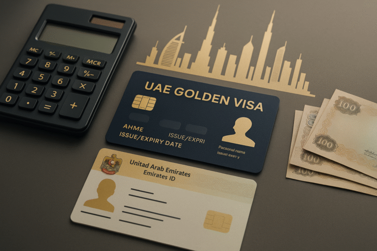 Golden Visa Dubai Cost: Full Fee Breakdown for 2026